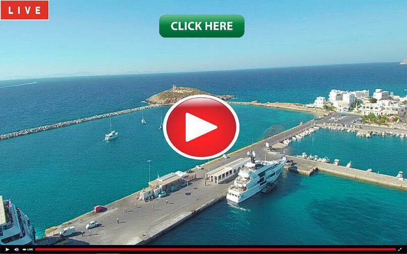 webcam Naxos Port View