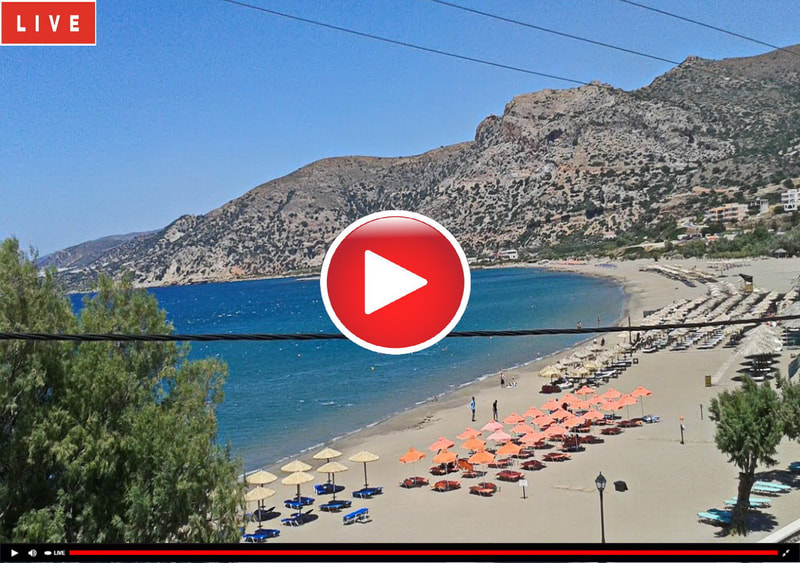 Webcam Palaiochora Beach, Crete
